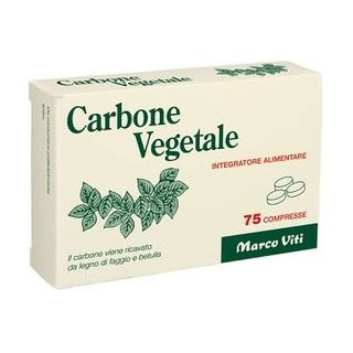MARCO VITI CARBONE VEGETALE Integratore alimentare 75 compresse