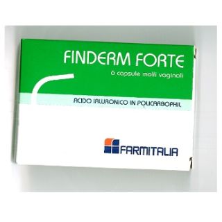 Farmitalia Finderm Forte Capsule Molli Vaginali 6 Pezzi