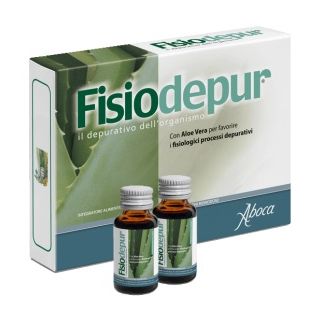 Aboca Fisiodepur concentrato fluido integratore depurativo 10 flaconcini