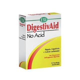 Esi Digestivaid Acid Stop Integratore contro l'acidità di stomaco 12 Tavolette