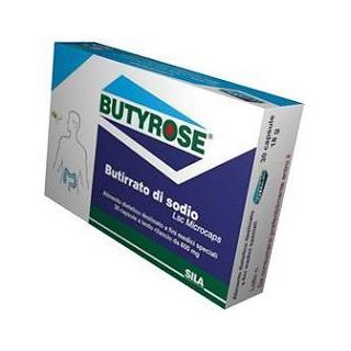 SILA Butyrose Integratore di butirrato di sodio per l'intestino 30 capsule