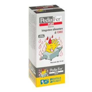 PediaFer Plus Gocce integratore di ferro per bambini 15 ml
