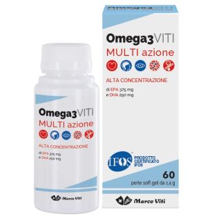 MARCO VITI Omega3 Viti Integratore Multiazione 60 Perle
