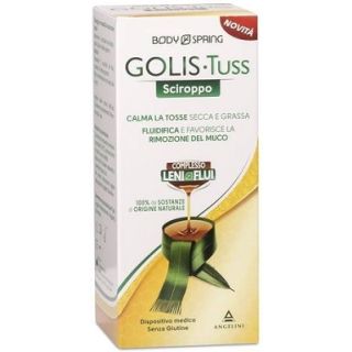 Body Spring Golis Tuss Sciroppo Integratore per la tosse 150 ml