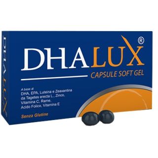 DHALUX Integratore alimentare per la vista 30 capsule molli