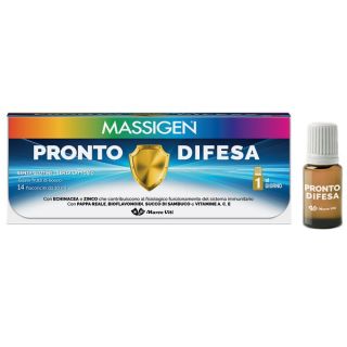 MARCO VITI MASSIGEN PRONTO DIFESA integratore alimentare 14 flaconcini 10 ML