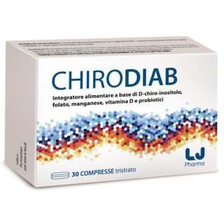 LJ Pharma CHIRODIAB Integratore alimentare 30 Compresse
