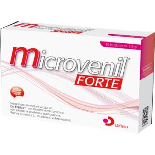 DIFASS INTERNATIONAL MICROVENIL FORTE Integratore alimentare 10 bustine