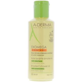A-Derma Exomega Control olio lavante viso e corpo pelle secca 200 ml