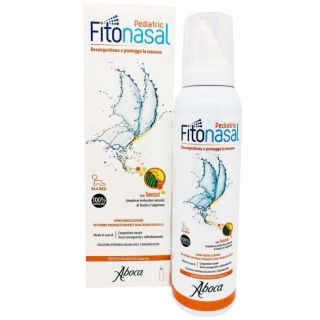 Fitonasal Pediatric Aboca Spray Decongestionante Nasale per Bambini 125 ml