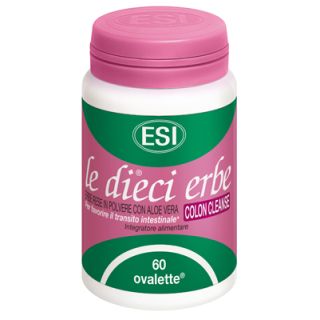 Esi Le Dieci Erbe Colon Cleanse Integratore Intestinale 60 Ovalette