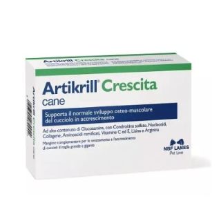 Artikrill crescita Mangime complementare per lo svezzamento dei cuccioli 30 compresse