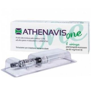 Athenavis One 1 siringa intrarticolare di acido ialuronico per 4 ml