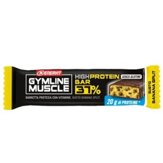 Enervit GYMLINE MUSCLE High Protein Bar 37% barretta proteica banana 54 gr
