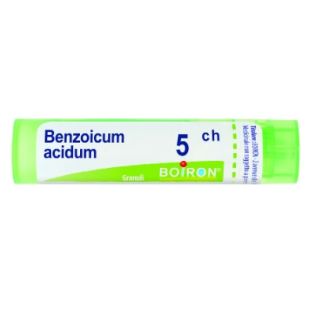 BOIRON BENZOICUM ACIDUM MEDICINALE OMEOPATICO 5 CH GRANULI