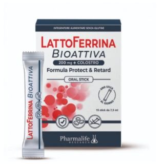 Pharmalife Lattoferrina Bioattiva integratore alimentare 15 stick