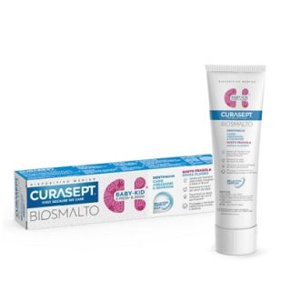 Curasept Biosmalto Baby Kid Dentifricio carie Senza Fluoro 50 ml **