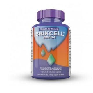 BIOSALUS Brikcell Drena Integratore Alimentare Ad Azione Drenante 30 Capsule