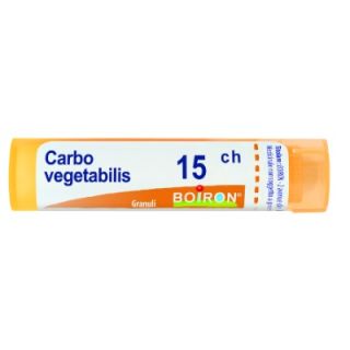 BOIRON CARBO VEGETABILIS  MEDICINALE OMEOPATICO 15 CH GRANULI