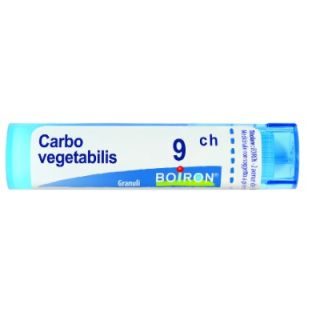 BOIRON CARBO VEGETABILIS MEDICINALE OMEOPATICO 9 CH GRANULI