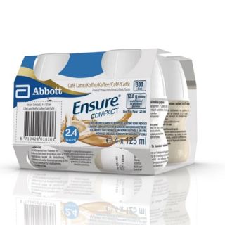 Ensure COMPACT Integratore alimentare gusto Caffè 4 bottiglie da 125 ml