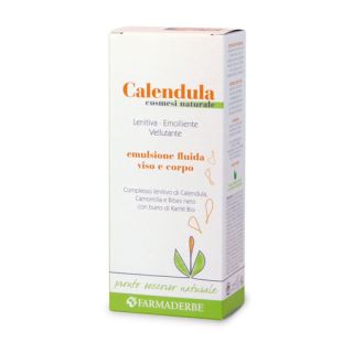 Farmaderbe Calendula Emulsione lenitiva Fluida Viso E Corpo 200ml