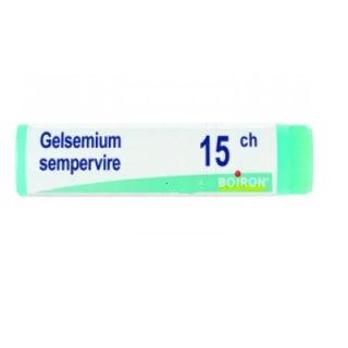 BOIRON GELSEMIUM SEMPERVIRENS MEDICINALE OMEOPATICO 15 CH GLOBULI