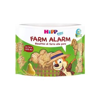 Happy Bio Farm Alarm Biscottini di Farro alla Pera 45 gr