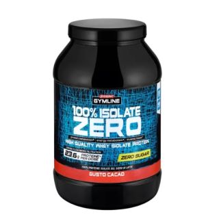 Enervit Gymline 100% Whey Isolate Zero integratore di proteine al Cacao Barattolo 900 gr