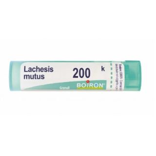 BOIRON LACHESIS MUTUS MEDICINALE OMEOPATICO 200 K GRANULI