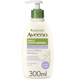 Aveeno Daily Moisturising Crema Idratante alla lavanda 300 ml