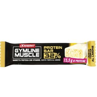 Enervit Gymline Protein Muscle 32 % Barrretta al limone  48 gr