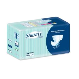 Serenity Classic Pannolone a mutandina Super taglia M 30 pezzi