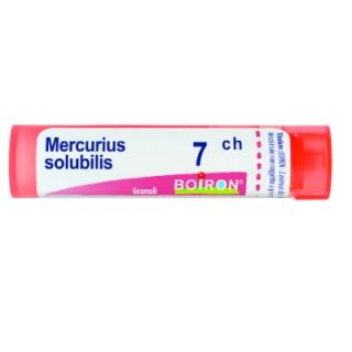 BOIRON MERCURIUS SOLUBILIS MEDICINALE OMEOPATICO 7 CH GRANULI
