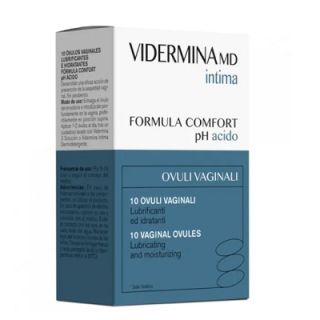 Vidermina Intima Ovuli Lubrificanti e idratanti 10 pezzi