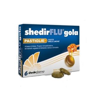 Shedirflu Gola miele e limone per il benessere della gola 48 pastiglie