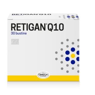 Retigan Q10 Integratore per il Sistema Nervoso - 30 Bustine