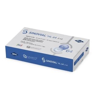 Sinovial Hl 64 dispositivo visco-suppletivo delle articolazioni 1 Pezzo da 2 Ml