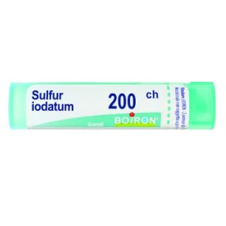 BOIRON SULFUR IODATUM MEDICINALE OMEOPATICO 200 CH GRANULI