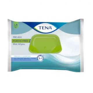 Tena Wet Wipes Plastic Free salviette umidificate per adulti 48 pezzi