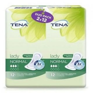 Tena Lady Normal Assorbenti Incontinenza 2x12 pezzi