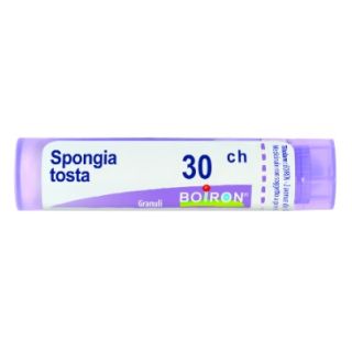 BOIRON SPONGIA TOSTA MEDICINALE OMEOPATICO 30 CH GRANULI