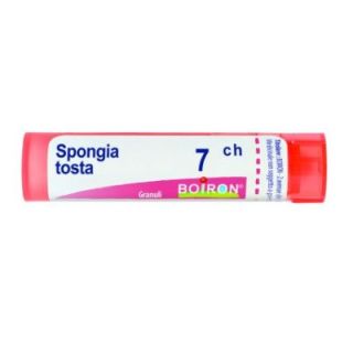 BOIRON SPONGIA TOSTA MEDICINALE OMEOPATICO 7 CH GRANULI